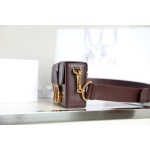 Montaigne Wine Red 𝙢𝙞𝙣𝙞 Box Bag